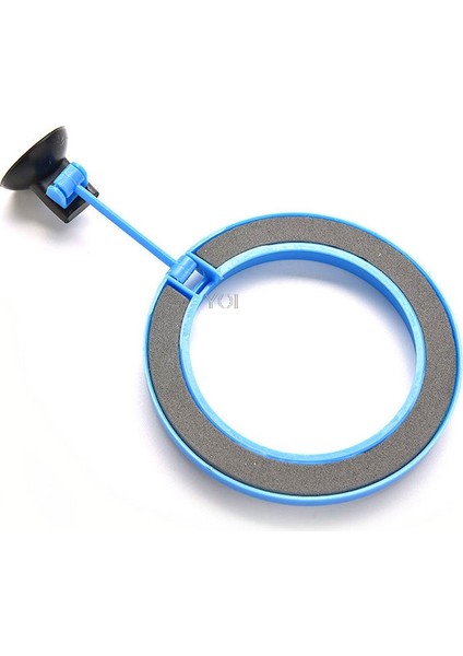 Daire Stili S Beden Besleme Halkası Akvaryum Balık Tankı Istasyonu Yüzer Gıda Katranı Besleyici Squarecircle (Yurt Dışından) indirimleri