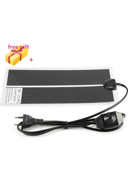 45W 80X28CM Stili Evcil Isıtıcı Sürüngen Isıtma Ped Reptil Isıtma Matı Vivaryum Terraryum Isıtıcı Termostat Kontrol Cihazı Eu Fişi (Yurt Dışından)