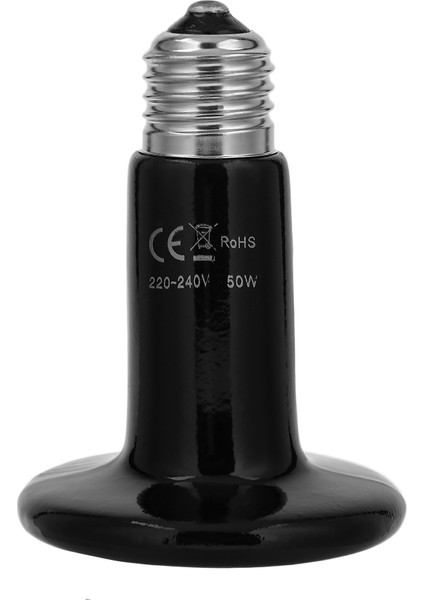 50W Tarzı Pet Isıtma Ampul Seramik Isı Yayıcı Ampul Işık Lambası Sürüngen Kaplumbağa Pet Brooder Için Işık Yayılmaz (Yurt Dışından)