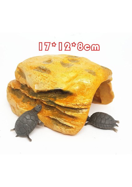 No.7 Tarzı Balık Gizleme Mağarası Reçine Akvaryum Balık Tankı Peyzaj Kaplumbağa Sürüngen Güneşlenmeyi Gizle Habitat Dekorasyon Süsleme (Yurt Dışından) fırsatları