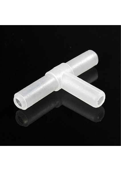 Beyaz Stil Tek Boyut Lastik Akvaryum Hava Tee Eklemleri T 3 Yollu Eklemler T-Bağlantı Balık Tankı Hava Pompası Hattı Boru Boru Hattı Konnektörleri Dia. (Yurt Dışından) fiyatları