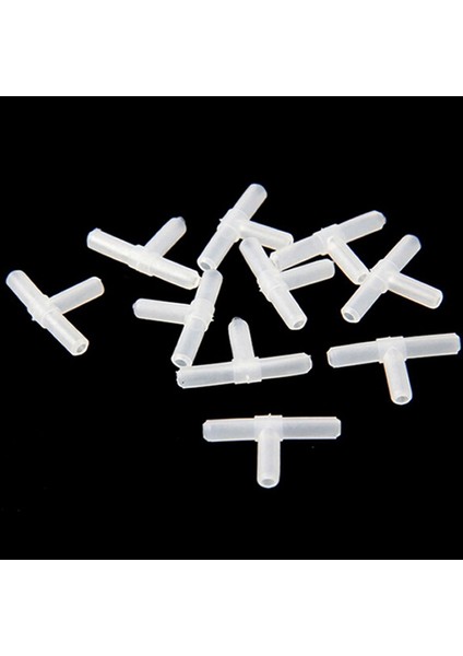 Beyaz Stil Tek Boyut Lastik Akvaryum Hava Tee Eklemleri T 3 Yollu Eklemler T-Bağlantı Balık Tankı Hava Pompası Hattı Boru Boru Hattı Konnektörleri Dia. (Yurt Dışından) modelleri