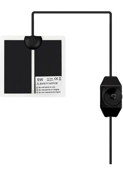 7W Abd Fiş Stili Reptielen Warmte Mat Klimmen Huisdier Verwarming Isıtıcı Pedler Verstelbare Temperatuur Controller Matten Reptielen Lever (Yurt Dışından) fiyatları