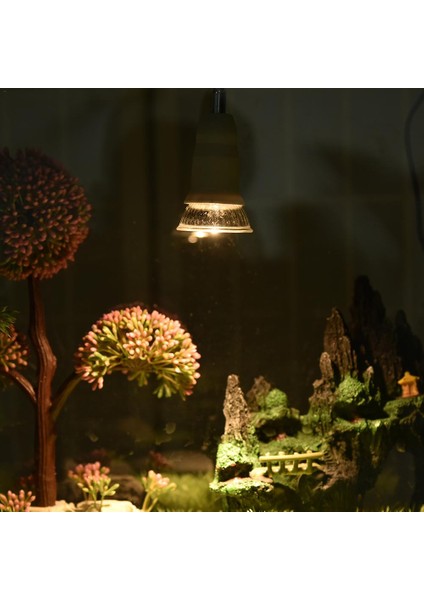 25W Tarzı Uvb Isı Lambası Pet Kertenkele Kaplumbağa Güneş Yanığı Işık Sürüngen Isıtma Lambası Tam Spektrum Sunlamp Basking Kuş Yılan Sıcak Beyaz (Yurt Dışından)