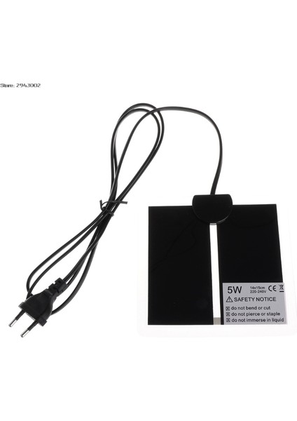 5W Tarzı Yeni Isı Mat Sürüngen Brooder Inkübatör Pet Isıtma Pedi Brew Eu Plug 7W 14W 20W 28W (Yurt Dışından)