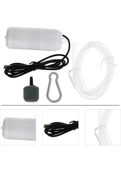 Beyaz Stil Mini Akvaryum Oksijen Hava Pompası Balık Tankı USB Sessiz Hava Kompresörü Havalandırıcı Taşınabilir Mini Küçük Oksijenatör Akvaryum Aksesuarları (Yurt Dışından) fiyatları