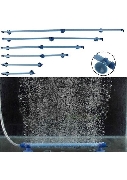 Mavi Stil 7 Inç Balık Tankı Akvaryum Hava Taş Kabarcık Duvar Tüp Havalandırma (Yurt Dışından)
