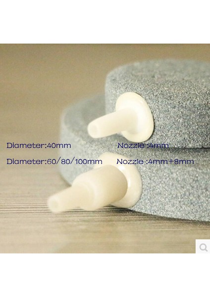 Kutu Stili Olmadan 40MM Akvaryum Fump Hidroponik Oksijen Plakası Mini Hava Pompası Için mm Kabarcık Taş Havalandırıcı (Yurt Dışından) modelleri