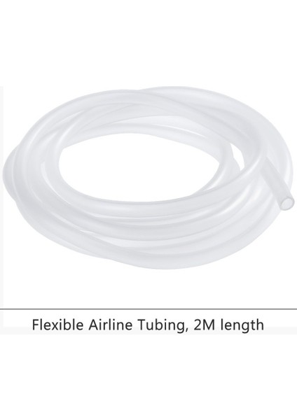 Beyaz Stil M Beden Ncrew 2m Havayolu Borusu Balık Tankı Hava Pompası Aksesuarları, Akvaryumlar Için Kabarcık Bırakma Hava Taşları ve Hava Valfleri ile (Yurt Dışından) modelleri