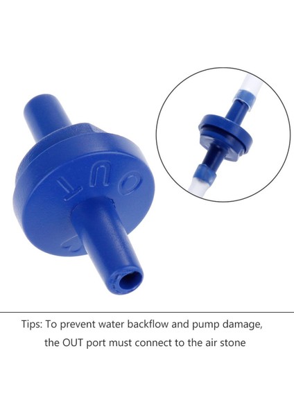Beyaz Stil M Beden Ncrew 2m Havayolu Borusu Balık Tankı Hava Pompası Aksesuarları, Akvaryumlar Için Kabarcık Bırakma Hava Taşları ve Hava Valfleri ile (Yurt Dışından) indirimleri