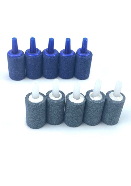 Gümüş Tarzı Akvaryum Balıkları Tankı Silindir Şekli Kabarcık Taş Havalandırıcı Pompası Hidroponik Oksijen Plakası Hava Pompası Aksesuarları (Yurt Dışından) fırsatları