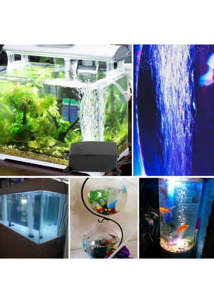 Ab Fiş Tarzı Ultra Düşük Gürültülü Akvaryum Hava Pompası Balık Tankı Mini Hava Kompresörü Oksijen Pompası Akvaryum Balık Tankı Oksijen Şok Emme Pompası (Yurt Dışından) modelleri