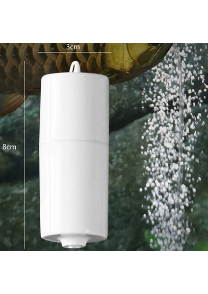 Beyaz Stil 5V 1W Akvaryum Oksijen Hava Pompası Balık Tankı USB Sessiz Hava Kompresörü Taşınabilir Mini Balıkçılık Oksijener Yerli Akvaryum Aksesuarları (Yurt Dışından) indirimleri