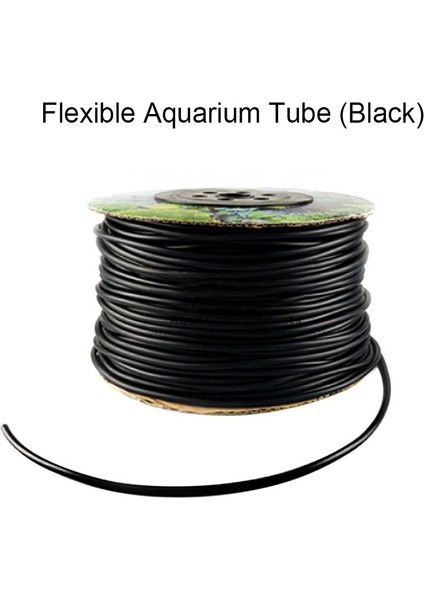 Siyah Stil 5 Milyon Siyah Aquariu Oksijen Pompası Hortumu Hava Kabarcığı Taş Akvaryum Balıkları Tankı Gölet Pompa Tüpü 4*6mm (Yurt Dışından) fiyatları