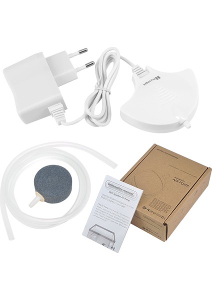 4106W Tarzı 110V Abd Fişi 110V 220V Ultra Sessiz Akvaryum Hava Pompası Balık Tankı Için Nano Hava Kompresörü Airstones Silikon Tüpler Hidropompalar 18LH (Yurt Dışından)