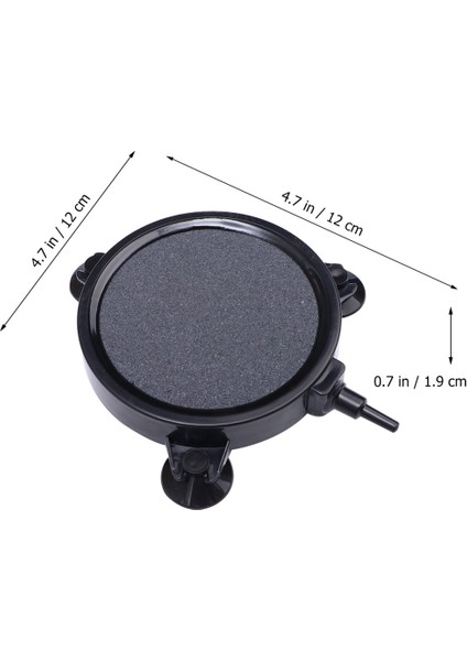 Siyah Stil 12X1.9CM Akvaryum Oksijen Pompası Kabarcık Taş Balık Tankı Hava Taşı Akvaryum Oksijen Hava Kabarcığı Yaratıcı Hava Kabarcık Taşı Ev Mağazası Için (Yurt Dışından) fırsatları