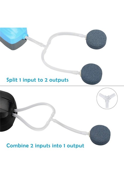 No.2 Tarzı mm Akvaryum Havayolu Boru Konnektörleri Plastik Sıralı Vana Hortumları Bağlantılar Teecrosselbowy Şekilli Hava Pompası Aksesuarları (Yurt Dışından) modelleri