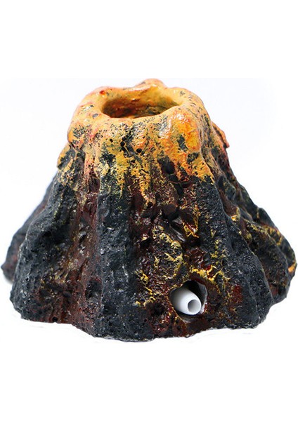 Akvaryum Hava Pompası Volkan Şekli Hava Kabarcığı Taş Oksijen Pompası Kabarcık Balık Tankı Dekorasyon Halka Taş Tankı Oksijen Pompası (Yurt Dışından) fiyatları