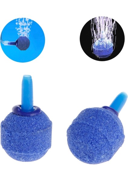 Hava Taş Kabarcık Akvaryum Balık Tankı Pompası Hidroponik Havalandırıcı Difüzör Top Şekli Dro (Yurt Dışından)