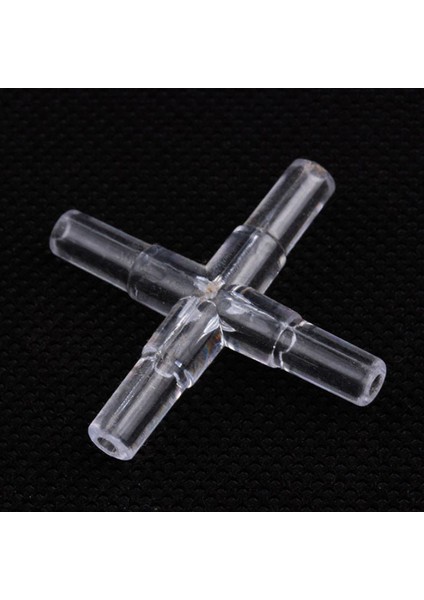 Düz Stil Çap 4mm Çok Yollu Akvaryum Balık Tankı Hava Pompası Konnektörü T Şekilli Konnektör Kontrol Vanası Hava Borusu Tüpü Aksesuarları (Yurt Dışından) fiyatları