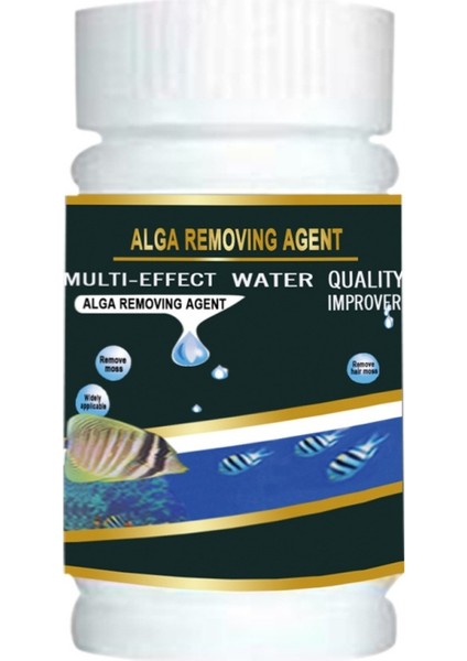 Bir Stil Kontrol Çözümü Akvaryumları ve Gölet Sularını Tutmak Için Su Si Iyileştiricisi Akvaryum Balıkları Tankı Havuz Yosunu Için Temiz Alg Sökücü (Yurt Dışından)