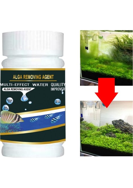Bir Stil Kontrol Çözümü Akvaryumları ve Gölet Sularını Tutmak Için Su Si Iyileştiricisi Akvaryum Balıkları Tankı Havuz Yosunu Için Temiz Alg Sökücü (Yurt Dışından) fiyatları