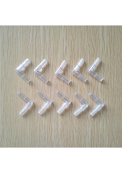 Şeffaf Stil Tek Boyut Kullanışlı Şeffaf Plastik 2 Yollu 4mm Havayolu Hava Borusu Şeffaf Dirsek Tüp Konnektör Akvaryum Aksesuarları (Yurt Dışından) fiyatları