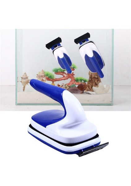 Beyaz Stil L Beden Pratik Yüzer Manyetik Fırça Akvaryum Balık Tankı Cam Yosun Kazıyıcı Temizleyici Aracı Akvaryum Manyetik Temizleyici Mıknatıslar Fırça (Yurt Dışından) fırsatları