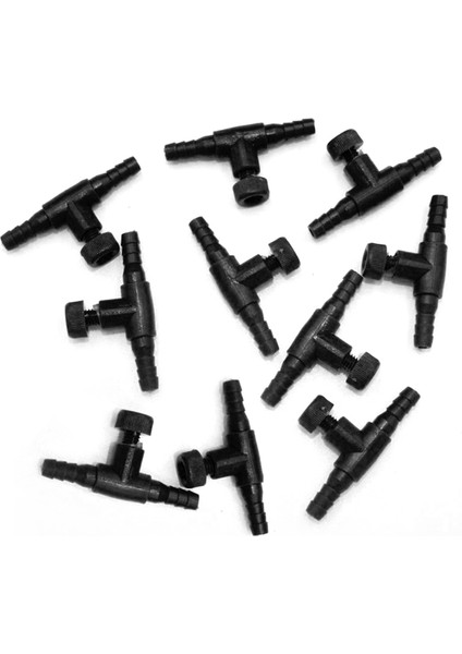 Bk Tarzı T-Şekilli Akvaryum Hava Pompası Kontrol Vanası Tee Konnektör Havalandırma Pompası (Yurt Dışından)