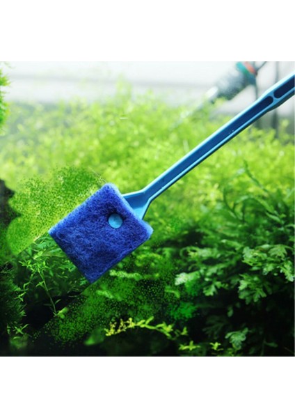 Yeşil L Tarzı Pet Balık Akvaryum Aksesuarları Temizleme Araçları Plastonge Temiz Fırça Cam Pencere Yosun Kazıyıcı Temizleyici Yıkayıcı Çift Taraflı (Yurt Dışından) fırsatları