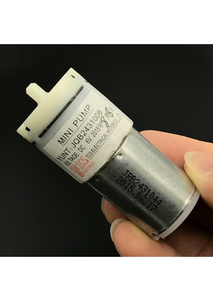 Tcs Dc 3V 5V 6V Küçük Mini Dilsiz 370 Motor Hava Pompası Oksijen Pompası Akvaryum Su Balık Tankı Için Düşük Gürültü (Yurt Dışından)
