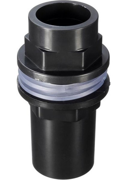Siyah Stil 40MM Pvc Balık Tankı Akvaryum Düz Konnektör Su Geçirmez Boru Ortak Balık Tankı (Yurt Dışından) fiyatları