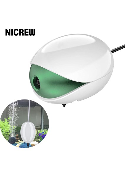 1 Çıkış Stili Ingiltere Fişi Nıcrew Ultra Mlent Balık Tankı Hava Pompası Tek ve Çift Çıkışlı Akvaryum Hava Pompası Kompresör Oksijen Hava Pompası Balık Aksesuarları (Yurt Dışından) fiyatları