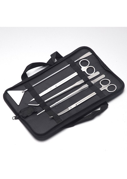 5 Adet Set Stili Akvaryum Aletleri Seti Bitkiler Cımbız ve Otlar Çim Paslanmaz Çelik Temizleme Aletleri Bitkiler Balık Tankı Aksesuarı (Yurt Dışından) fırsatları