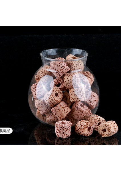 Kırmızı Solunum Halkası Stili 500G 9 In 1 Akvaryum Filtre Malzemesi Seramik Biyokimyasal Top Balık Tankı Orta Akvaryum Aksesuarları Hediye Net Çanta (Yurt Dışından)
