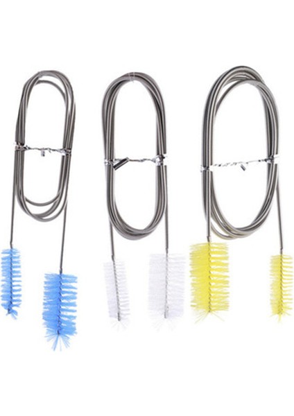 Sarı Fırça 155CM Stili 1 Adet Akvaryum Temizleyici Yosun Cam Tesisi Çift Esnek Tüp Cam Fırça Balık Tankı Temizleme Aracı Aksesuarları (Yurt Dışından) indirimleri