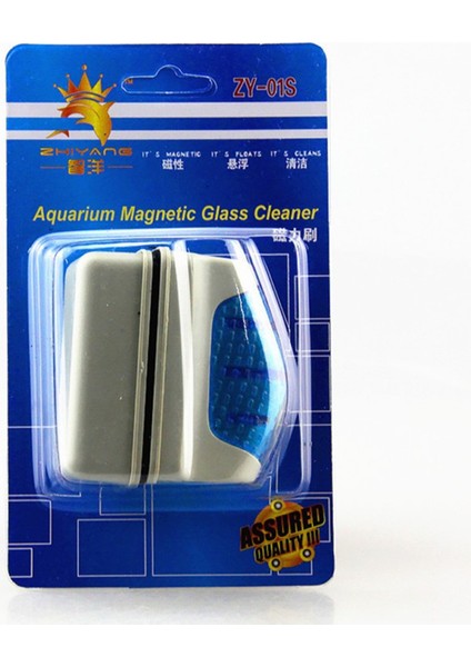 7x3.7x6.8cm Stili Balık Tankı Cleannew Manyetik Akvaryum Balık Tankı Fırçaları, Cam Pencere Yosun Temizleyiciler Plastik Sünger Aksesuarları Yosun Kazıyıcı (Yurt Dışından)