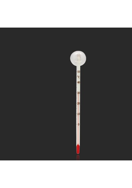 Beyaz Stil 1 Adet Balık Tankı Dalgıç Yüzen Ev Sıcaklık Test Cihazları Cam Tüp Vantuz Akvaryum Termometresi Pet Malzemeleri (Yurt Dışından)