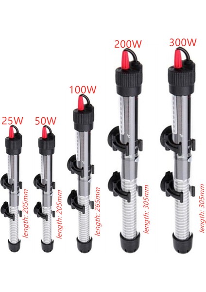 Longbangdian Shop Abd 200W Tarzı L Beden Akvaryum Dalgıç Balık Tankı Ayarlanabilir Su Isıtıcı Sabit Sıcaklık Isıtma Çubuğu Euus Fişi (Yurt Dışından)