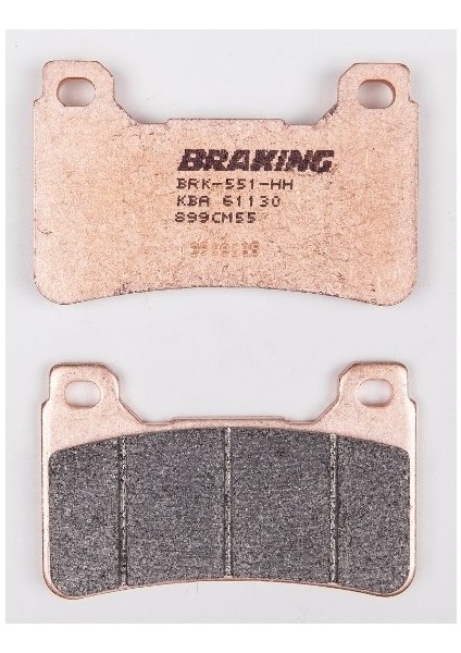 Honda Cbr 600 Rr Ön Fren Balatası Sinterli 899CM55