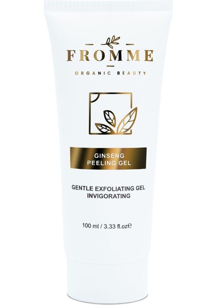 Organic Beauty Ginseng Peeling Gel