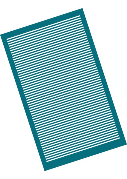 Kullanılabilir Serigrafi Stencil Dekorasyon Küpe Çizgi (Yurt Dışından) indirimleri