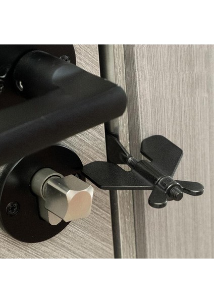 Taşınabilir Kapı Kilidi, Önleyici Kilitleme Kilitleri Ev Mandalı Kapı Durdurucu 8x1.5cm (Yurt Dışından) modelleri