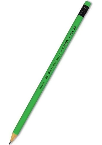 Kurşun Kalem Silgili 4 Adet Candy Hb Siyah Kurşun Kalem Silgili Kalem Neon Desenli Hb Kalem modelleri