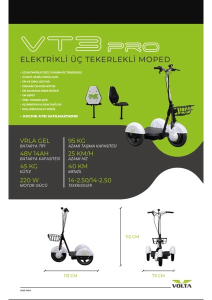 Vt3 Teknopet Elektrikli Bisiklet