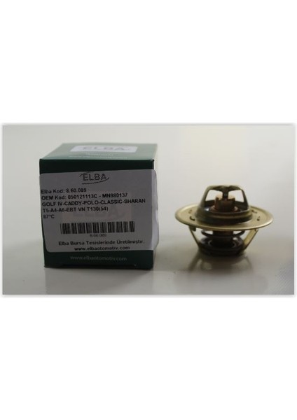 ELB-860089 Termostat Bora-Caddy-Golf-Passat-Polo-T5-Shar...