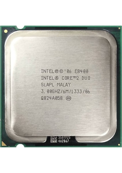 Core 2 Duo E8400 3,0 GHz 6 MB Cache 775 Pin İşlemci