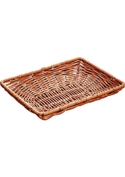 Aperatifler Kahvaltı Ev Için Dokuma Sepet Rattan Sepet Dikdörtgen 23CM (Yurt Dışından) modelleri