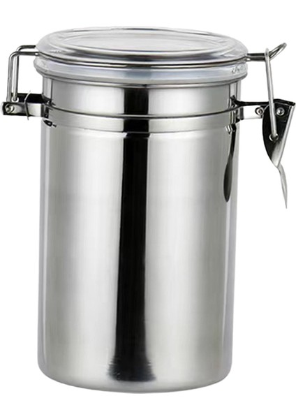 Kahve Teneke Kutu Aracı Hava Geçirmez Depolama Tankı Aperatifler Baharat Gevşek Yaprak Çay 1100 ml 10.3CMX16.6CM (Yurt Dışından) fiyatları