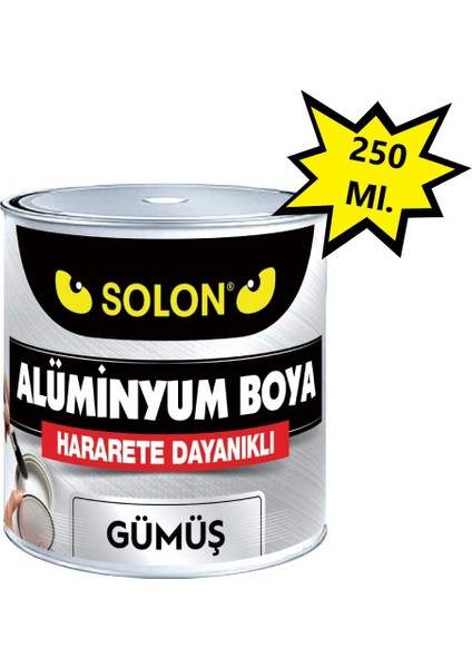 Alüminyum Yaldız Boya Gümüş 250 Ml.